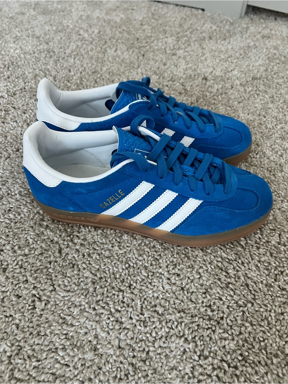 adidas Gazelle Sneakers - Blue/White